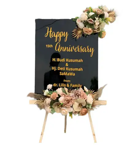 Papan Bunga Akrilik Marengmang