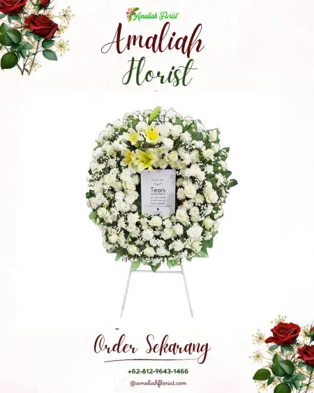 Krans Bunga Duka Marengmang